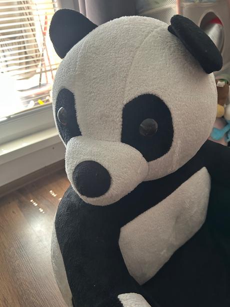 Detské rozkladacie kresielko panda, 