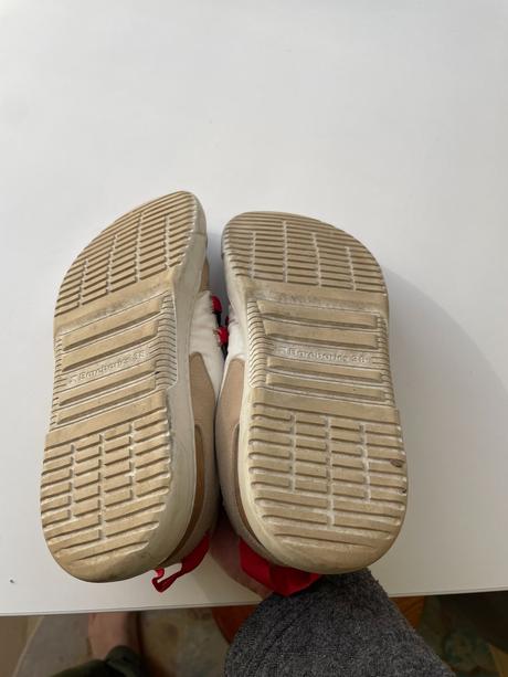 Barefoot tenisky revive - beige & white, 38