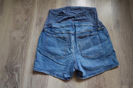 Riflové šortky h&m mama, h&m,l