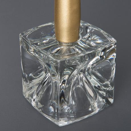 Svietnik ako nový sviečka sklo kryštál vianoce, 