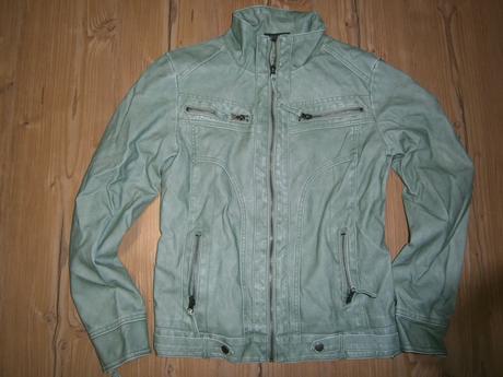 Kabát z umelej kože, gina,36