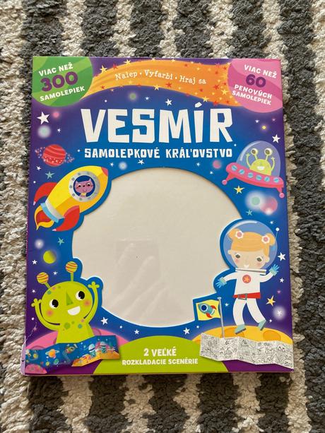 Kreatívne zošity vesmír 2ks,