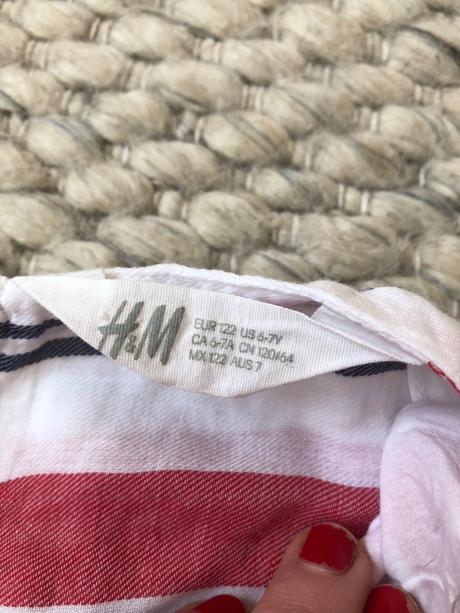 Letné šaty, h&m,122