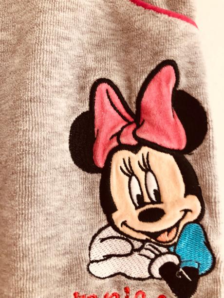 Velúrové tepláky s minie mouse, 110