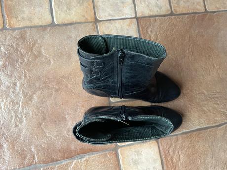 Kožené cizmy vagabond, vagabond,38