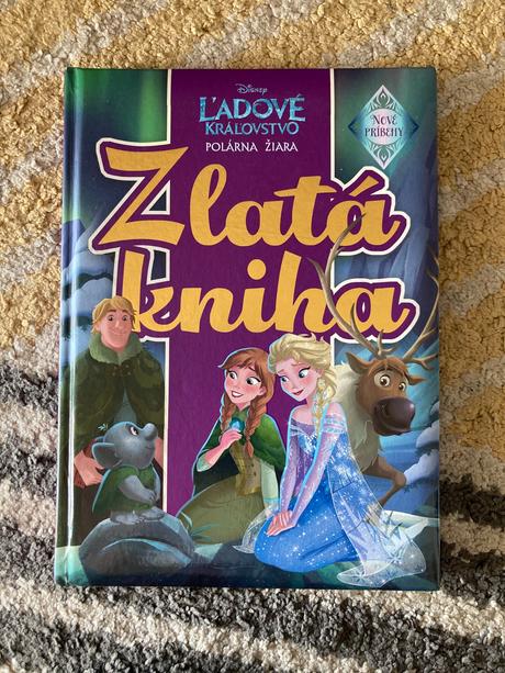 Ľadové kráľovstvo - polárna žiara zlatá kniha, 