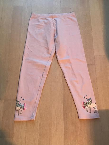 Zateplené legíny s jednorožcom, 140