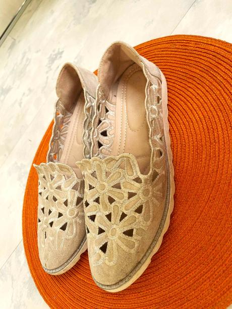 Pohodlné espadrilky/balerínky, 38