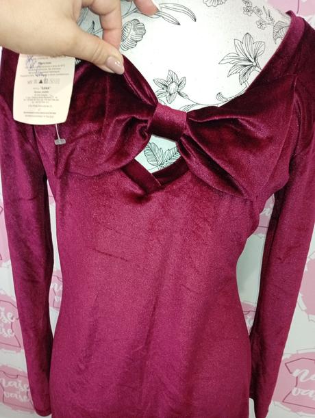 Nové šaty s /m , vzadu mašľa, m / s