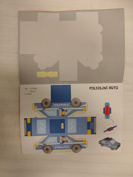 Vystrihovačky doprava 11 modelov, infoa, 30x21 cm, 