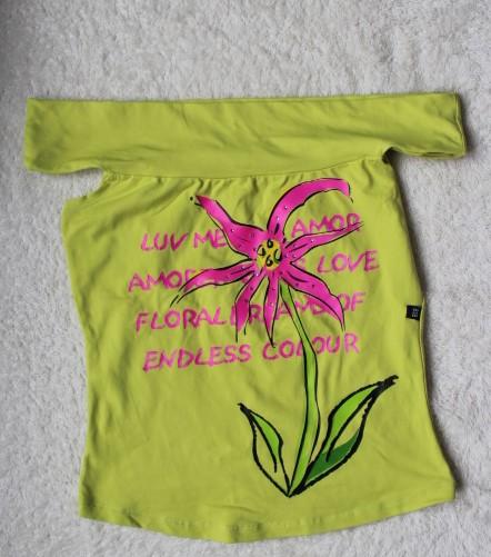 2ks tričiek so spustenými ramenami, m