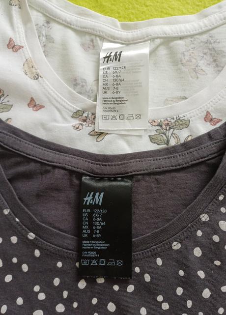 Nočné košele, h&m,122