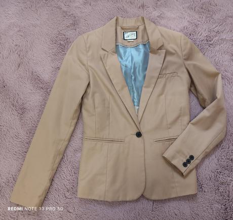 Komplet rifle + košeľa+ sako, h&m,36
