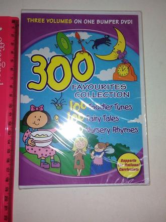 300 favourites collection nursery rhymes dvd, 
