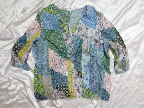 Luxusna lahučka vzdušna bluzka, 48