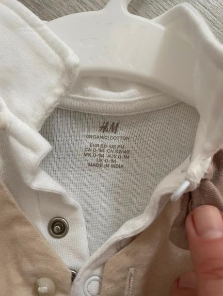 Oblecenie prilezitostne miminko 0-50 velkost, h&m,50