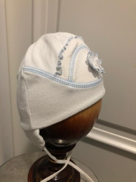 Bavlnená čiapka so šnúrkami, broel,38