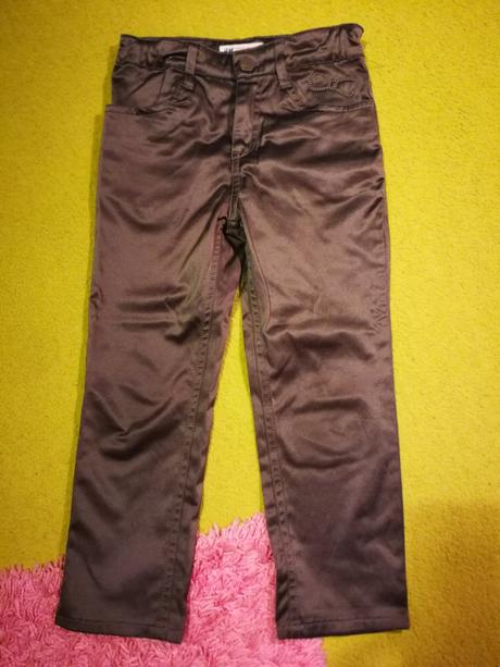 Lesklé nohavice 3-4 r, h&m,110