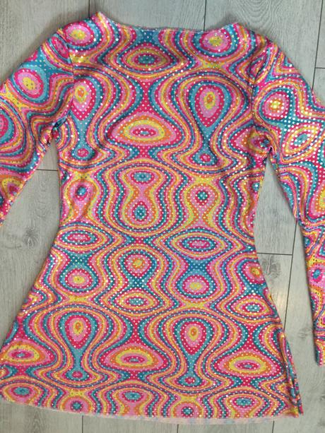 Dievčensky kostym disco diva 12-14 rokov, 