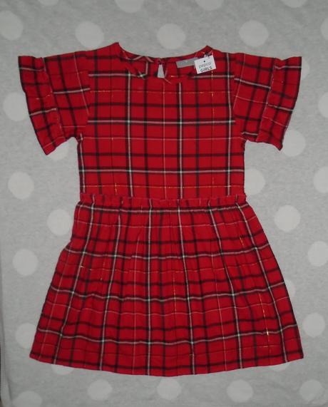 Vianočné šaty na 8 až 9 rokov, pepco,128 / 134 / 140