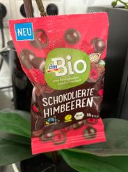 DmBio Maliny v horkej čokoláde, 50 g