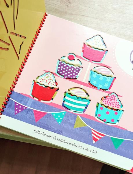 Kniha - obkresli si čísla, 