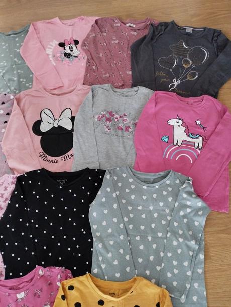 17x dievčenské tričko, 122–134