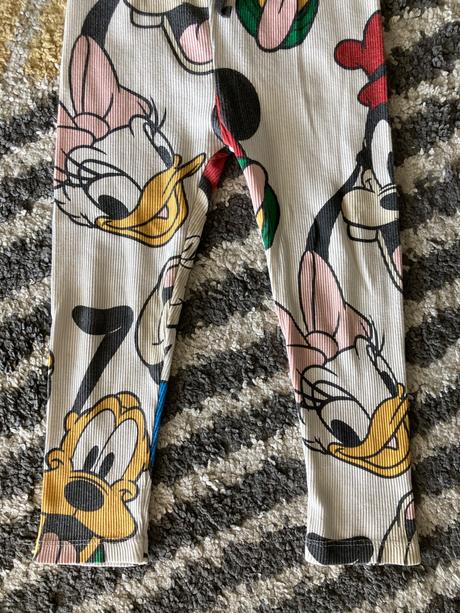 Rebrované legínky disney 98/104, disney,98