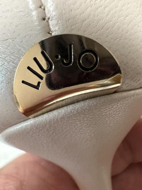 Ružovo-béžové kožené lodičky zn. liu jo originál, liu jo,40