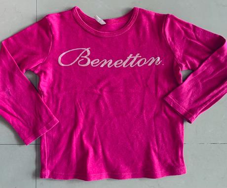 Tricko s dlhym rukavom benetton, benetton,110