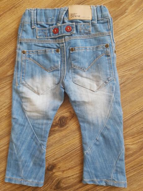 Detské štýlové rifle, kappahl,80