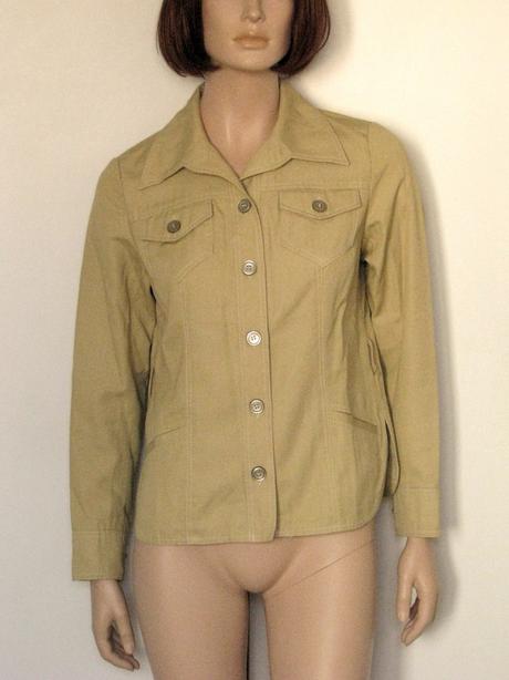 Svetlohnedá plátená bundička, m