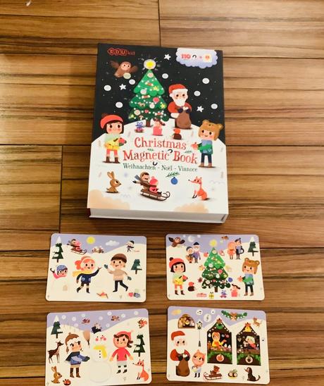 Magnetická skladačka christmas, 