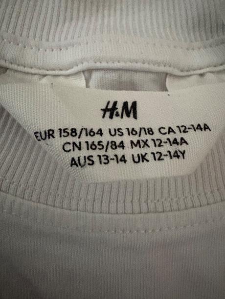 Tričko mickey 12-14 rokov, h&m,158