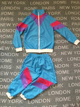 Kostym roky 80/90 jogingova suprava 12-13 rokov, 