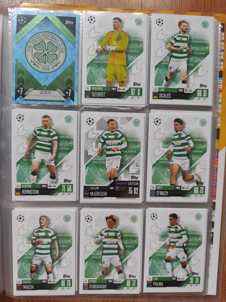 Futbalové kartičky ucc topps match attax 2024/25, 