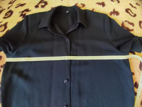 Retro damska cierna bluzka, velkost 40, 40