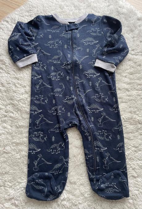 Zipsove pyzamko dinosaury 68, 68