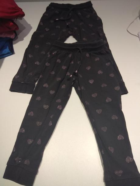 2x tepláčiky h&m, 104