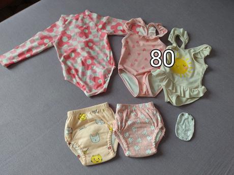 Predam detske/ dojcenske oblecenie, ciapky..., 68–80