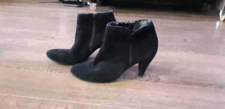 Kožené kotníkové čižmy v.37, 37