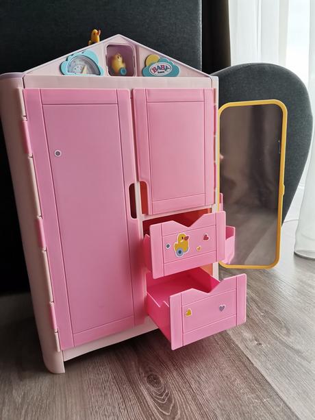 Baby born skriňa + oblečenie grátis, 