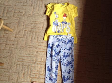 Letný komplet, h&m,98