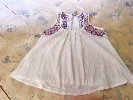 Voľné zvonové tielko vintage, next,40