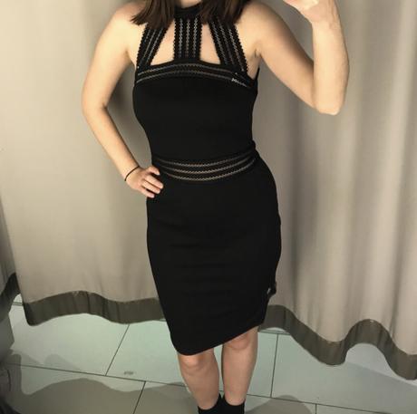 Čierne šaty, amisu,36