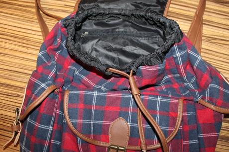 Károvaný ruksak f&f, 