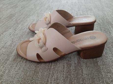 Dámske kožené šlapky remonte-vel.38, 38