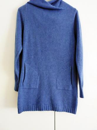 Predlzeny pulover s kapucnou, s