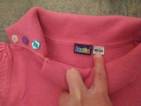 Šaty - tunika 98/104, lupilu,98