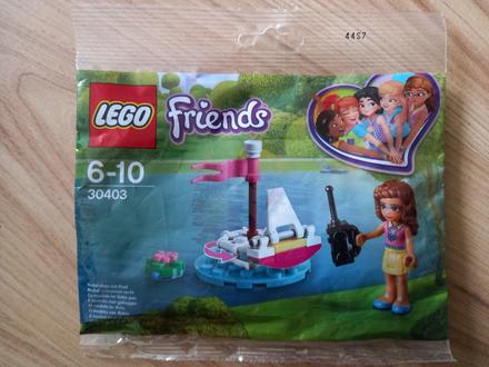 Lego sáčok polybag olivia na brehu jazera,